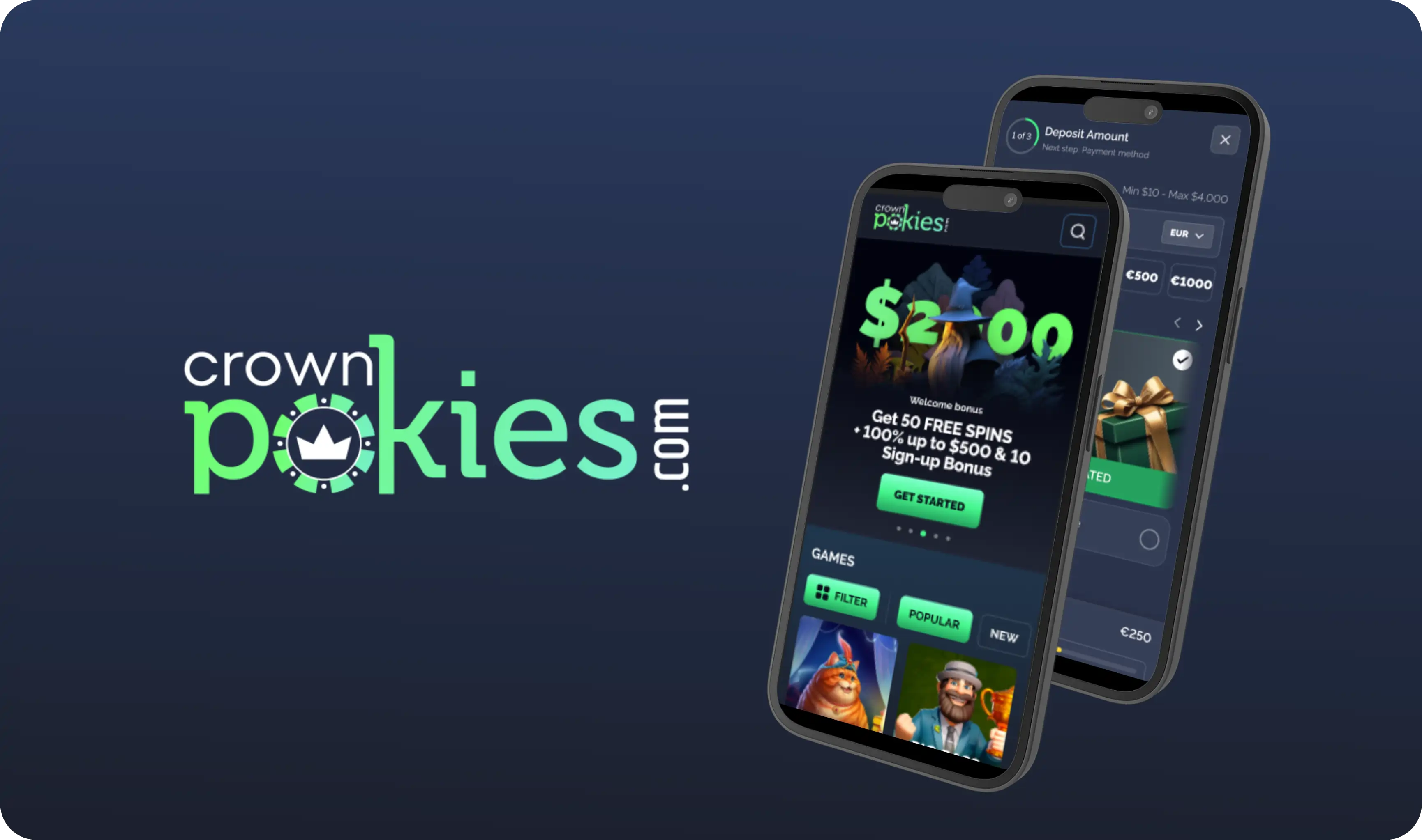 CrownPokies Casino App-Screenshot